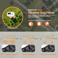 Chaleco Rastreador para Perros, Impermeable, Ajustable, para Exteriores, Reflectante, con GPS Inalámbrico, Arnés con Valla Virtual para Perros