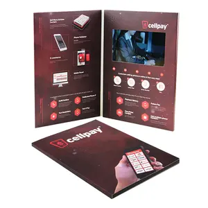 Giảm Giá Mạnh Danh Thiếp Thiệp Mời Tên Phong Bì Cảm Ơn Từ Tính Cho Quà Tặng Doanh Nghiệp Danh Mục Video Chào Mừng Màn Hình <span class=keywords><strong>Lcd</strong></span> - Product Image 1