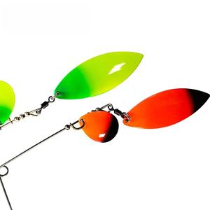 Usine cerf <span class=keywords><strong>cheveux</strong></span> 36g cuillère rotative <span class=keywords><strong>eau</strong></span> douce nord musqué pêche tête <span class=keywords><strong>de</strong></span> gabarit Bucktail leurres Spinnerbaits - Product Image 4