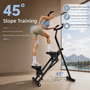 Steppeur pliable à 4 niveaux réglables, machine d'escalade stationnaire, fonctionnement silencieux, multifonctionnel, steppeur domestique, entraînement <span class=keywords><strong>cardio</strong></span> - Product Image 2