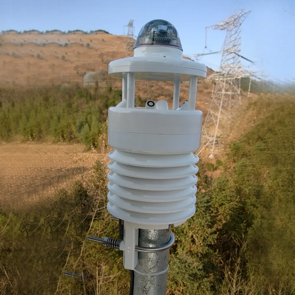 Hava izleme için RS-100 yağmur sensörü optik açık yağmur sensörü