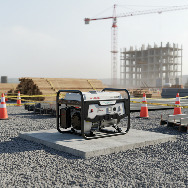 Timecore 4000 Portable Gasoline Generator 2.8kW Backup Power Generator for Home Use