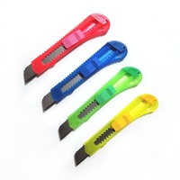 Cuchillo Multiusos de Acero, Herramienta de Corte para Arte y Papelería, Cortador Manual de Papel con Cuchilla de Cambio Rápido para Abrir Cajas, Gran Venta