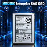 Pour Dell Enterprise Plus 960 Go SAS SSD 12 Gbit/s 2,5 pouces HUSMR1610ASS200 PN 0JM8V4 Disque SSD d'entreprise