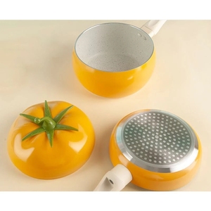 Sartén en forma de fruta y tomate, olla de Cocina de Inducción, utensilios de cocina de aluminio antiadherentes, suministros de cocina para el hogar, venta al por mayor - Product Image 6
