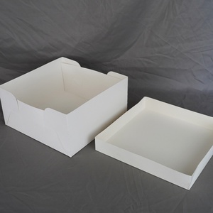 Wholesale 10*10*10inch Cake <b>Box</b> Foldable Party Food Cake <b>Box</b> Without Window - Product Image 5