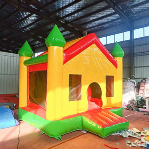 Château Gonflable Classique Coloré en PVC Commercial, Capacité 500KG, 4x4m, <span class=keywords><strong>pour</strong></span> Enfants, Extérieur, Idéal <span class=keywords><strong>pour</strong></span> Location de Fêtes - Product Image 3