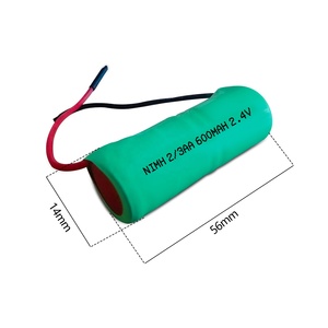Аккумуляторная батарея Ni-MH <span class=keywords><strong>2</strong></span>/<span class=keywords><strong>3AA</strong></span> <span class=keywords><strong>400mAh</strong></span> <span class=keywords><strong>2</strong></span>,4 V для бытовой техники - Product Image 2