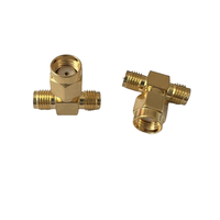 Adaptateur coaxial SMA-JKJ RP de bonne performance adaptateur de connecteur d'angle RP SMA mâle à femelle à mâle en stock