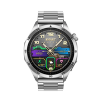 Montre connectée ET485, autonomie extra longue, réponse aux appels, rappel d'alarme, moniteur de fréquence cardiaque, suivi du sommeil, boussole, calendrier, nylon