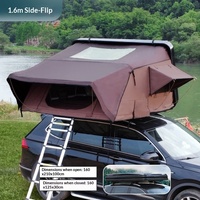 Tente de toit portable pour SUV 4x4, camping, overlanding, voyages en plein air, abri de couchage monté sur le toit, fournisseur en gros