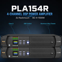Amplificateur de puissance Nuoxun 2650W Classe D 4 canaux Équipement audio DSP