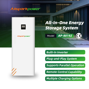Solar Power Generation 48V 19.2kWh 100Ah Plug Play All-In-One Hybrid Grid CAN <b>Energy</b> <b>Storage</b> <b>System</b> Residential 8KW IP54 - Product Image 2