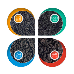 Vật liệu lọc cát mangan để xử lý nước ngầm Phương tiện truyền thông loại bỏ Sắt mangan Dioxide cát <span class=keywords><strong>mno2</strong></span> để xử lý nước - Product Image 2