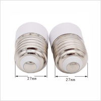 Convertisseur de douille de lampe E27 vers E14, adaptateur de douille de lampe E14, support de lampe E27, matériau ignifuge, changeur de douille de lampe à vis