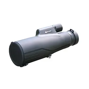 Yüksek çözünürlüklü hafif 10X 12X56 fmc teleskop lensi optik prizma diş dürbün dayanıklı Metal gövde monoküler seyahat