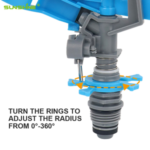 SUNSHINE <span class=keywords><strong>1</strong></span>/<span class=keywords><strong>2</strong></span>\" Mannelijke Draaibare Tuinsproeier 360 Graden Rotatie Jet <span class=keywords><strong>Plastic</strong></span> Spuitmond voor Tuin Landbouw Irrigatie - Product Image 3