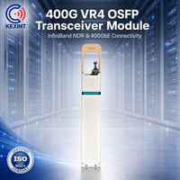 Transceptor Kexint 400G VR4 OSFP 850nm 50m MPO-12/APC de Módulo Plano para NVIDIA InfiniBand NDR y Centros de Datos de IA