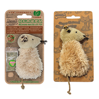 Chat jouant Terry Mouse/Cataire Jouet Tortue/Cataire Jouet Peluche Souris