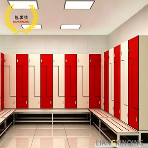 Liangxinqing Waterproof Assembled Employee Stadium Locker With Electronic & Key Lock Adjustable Shelves CG25235 Space-Saving Com - Product Image 6