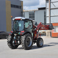 Livraison rapide, tracteurs agricoles de haute qualité 50 ch, 70 ch, 90 ch, 110 ch, 120 ch, nouveaux tracteurs en ligne, pas chers à un prix d'usine très abordable