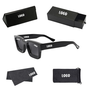 Gafas de Sol de Acetato de Diseño de Lujo con Montura Gruesa y Aro Completo, Lentes Polarizadas TAC con Protección UV400, Modernas y Coloridas, Unisex para Adultos - Product Image 1