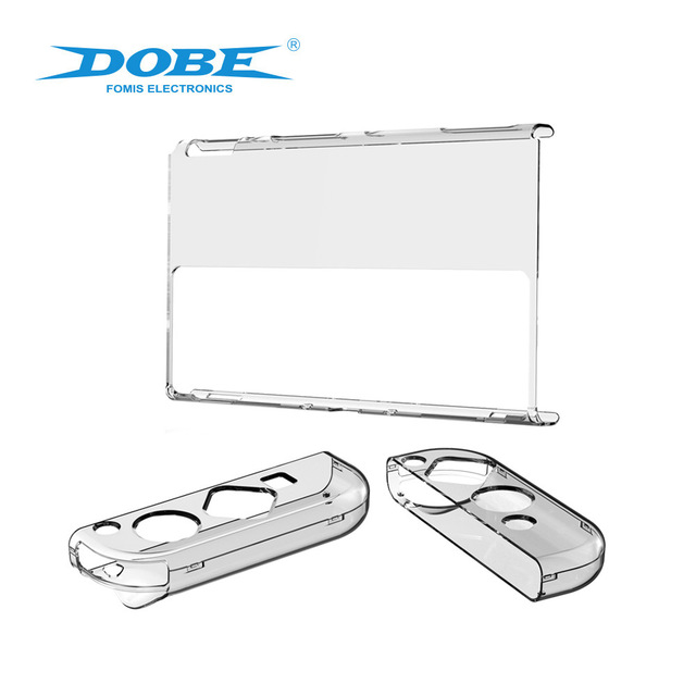 For Switch OLED Crystal Protective Case Clear Cover Replacement for Switch Console Hard Shell