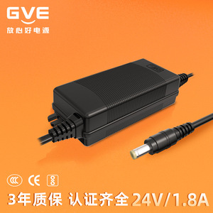 อะแดปเตอร์ GVE AC DC 24V 2.1A 1.8A แหล่งจ่ายไฟอเนกประสงค์สำหรับหุ่นยนต์ดูดฝุ่น พอร์ต Type C ผลิตในจีน - Product Image 3