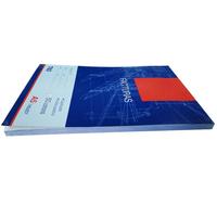 Buku faktur penerimaan bisnis karbon desain cetak kustom dua bagian sampul keras
