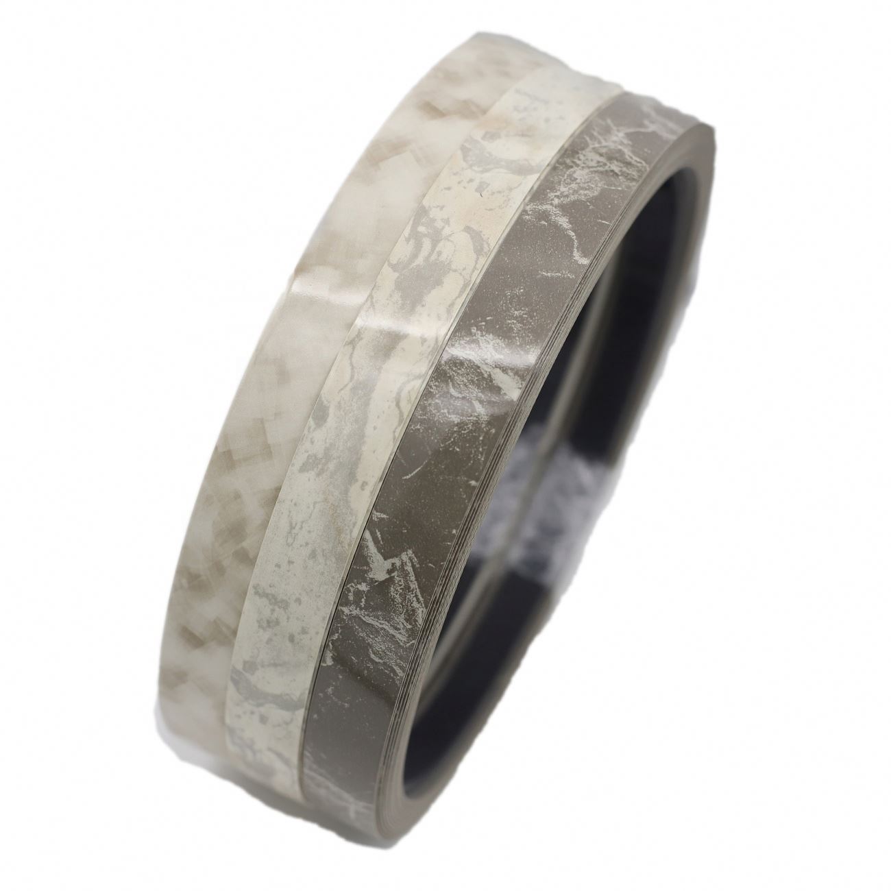 Высококачественная мебель, декоративный внешний вид, длительный срок службы, реальный цвет, высокая глянцевая мраморная ПВХ кромка