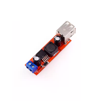 Module d'alimentation à double sortie USB 9V/12V/24V/36V vers 5V DC-DC pour voiture, réduction et stabilisation de tension 3A