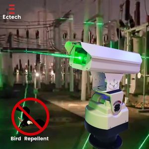 Répulsif à oiseaux laser automatisé 1W-3W, laser vert, anti-mouches, usage commercial, étanche IP65, anti-insectes extérieur écologique - Product Image 1