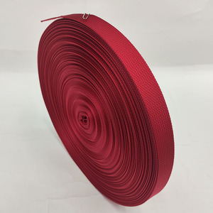 ポリエステルリボン耐久性のある多色模造ナイロンテープ1mm厚ポリストラップホームテキスタイルバッグ犬の首輪 - Product Image 2