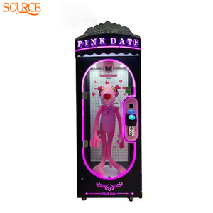Máquina expendedora de premios SOURCE Scissors Gift Machine, estilo barbería, operada con monedas, modelo Pink Date Scissors, juego de <span class=keywords><strong>arcade</strong></span> para centro comercial - Product Image 4