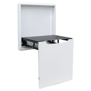 Banco plegable para zapatos de pared, 430 mm, diseño minimalista para entrada o baño - Product Image 2