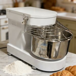 Mélangeur <span class=keywords><strong>à</strong></span> spirale de table ZBX 3 kg 7 L, machine <span class=keywords><strong>à</strong></span> mélanger pour la cuisine, pour la pâtisserie, le pain, la farine, pétrin <span class=keywords><strong>électrique</strong></span> - Product Image 2