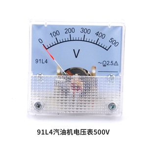 เครื่องมือแสดงผลแรงดันไฟฟ้าเฟสเดียว 91L4-500V เครื่องวัดแรงดันไฟฟ้าเครื่องยนต์เบนซิน เครื่องมือวัดกระแสไฟฟ้ากระแสสลับ 91L4-300V - Product Image 3