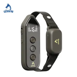 Waterproof And Rechargeable Electronic Shock Vibration Remote Control Electric Pet Dog Training Collar Made In China.