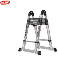 Steeltreks Outils à main et matériel de quincaillerie – Vente chaude directe usine – Échelle télescopique multifonction en aluminium – Autres outils à main