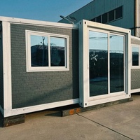 Casa Contenedor Expandible de Tres Dormitorios y 20 Pies de Diseño Innovador en Venta para Villas y Casas.