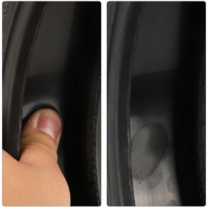 Pneu de trottinette électrique de 10 pouces 60/70-6.5, pneu avant et arrière en caoutchouc résistant à l'usure pour pièces de trottinette électrique - Product Image 6