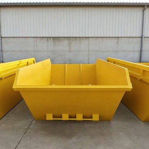 Contêineres de Lixo Empilháveis de 8 Jardas, Caixas de Reciclagem, Contentores de Armazenamento de Resíduos, Caixas de Reciclagem de Aço Metálico - Product Image 5