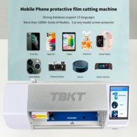Máquina de corte de película de corte de TPU, Protector de pantalla móvil, bricolaje, Control por Software