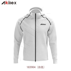 Veste <span class=keywords><strong>de</strong></span> football d'hiver Akilex haute qualité OEM usine <span class=keywords><strong>2023</strong></span> à séchage rapide, coupe-vent, pour l'équipe <span class=keywords><strong>de</strong></span> football, pour l'entraînement des clubs - Product Image 2