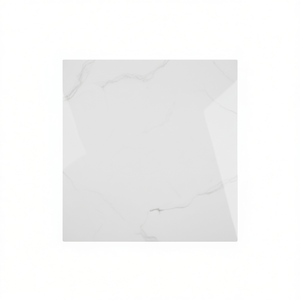 Carreaux de sol en vinyle à texture de marbre blanc, 12x12 pouces, 1,5 mm, autocollants mats antidérapants, pour cuisine, intérieur, bricolage, 50 pièces - Product Image 1