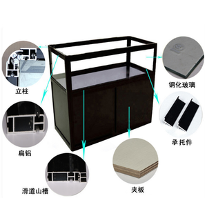 Vitrina de aluminio plegable portátil - Product Image 5