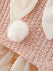 2025 शरद ऋतु की लड़की किण्डिगन और फूल निचली राजकुमारी स्कर्ट सेट - Product Image 4