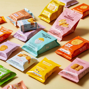 Kunden spezifisch bedruckter Druck verschluss beutel für Trocken frucht snacks Rosinen Erdnüsse Melonen samen Brot-Stand verpackung für bequeme Milch - Product Image 2