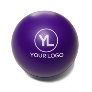 Fabricante de logotipo personalizado, juguete de mano divertido para niños, Bola de alivio del estrés de PU de forma redonda, juguete para niños, juguete para apretar el estrés con logotipo - Product Image 3