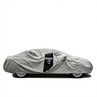 Housse de voiture imperméable et anti-poussière de qualité supérieure en PEVA 125g pour berline et SUV